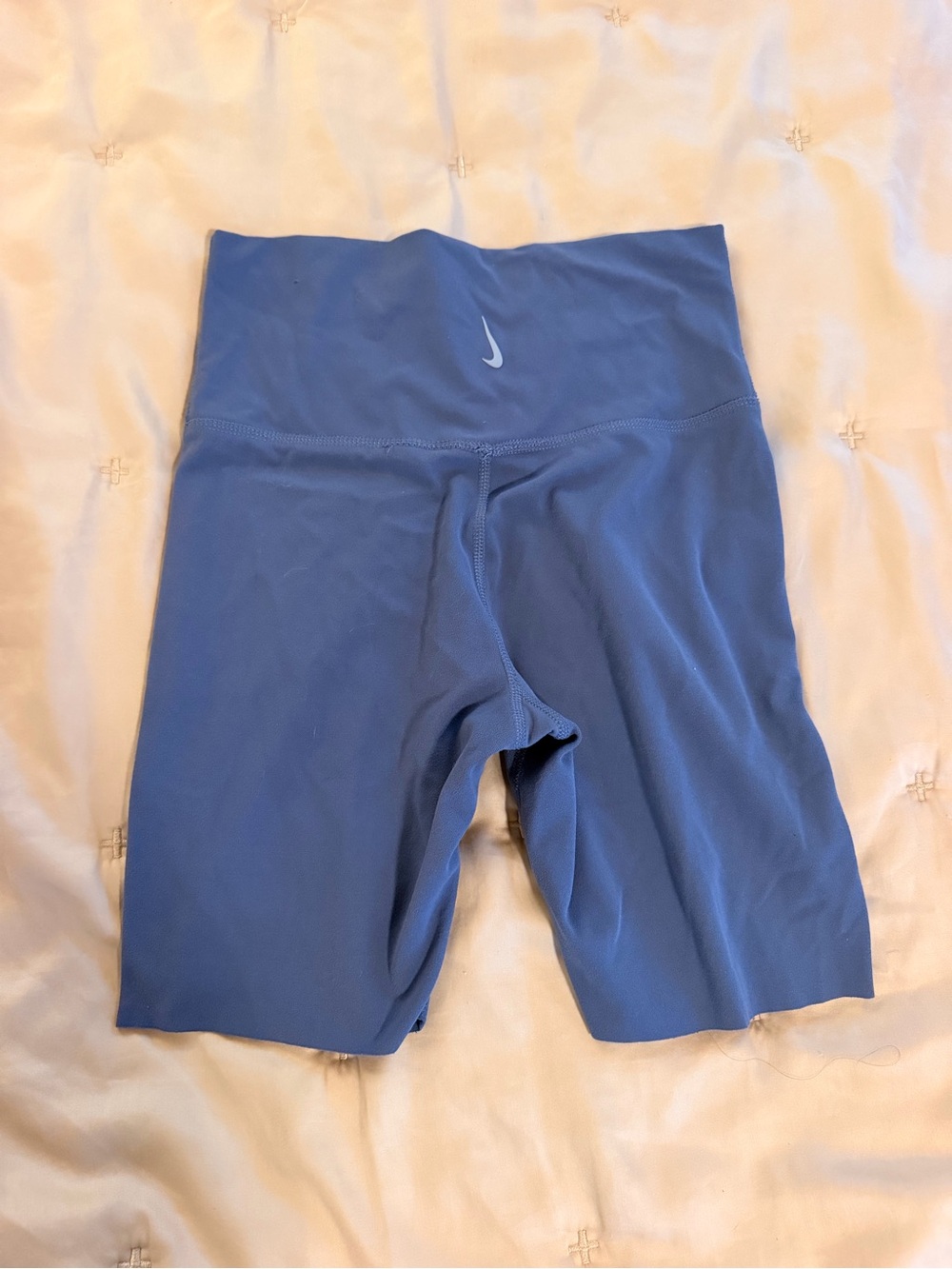 Nike Women’s High-Rise Slate Blue Bike Shorts